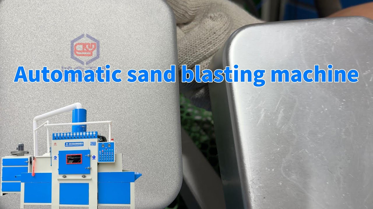 Automatic sand blasting machine