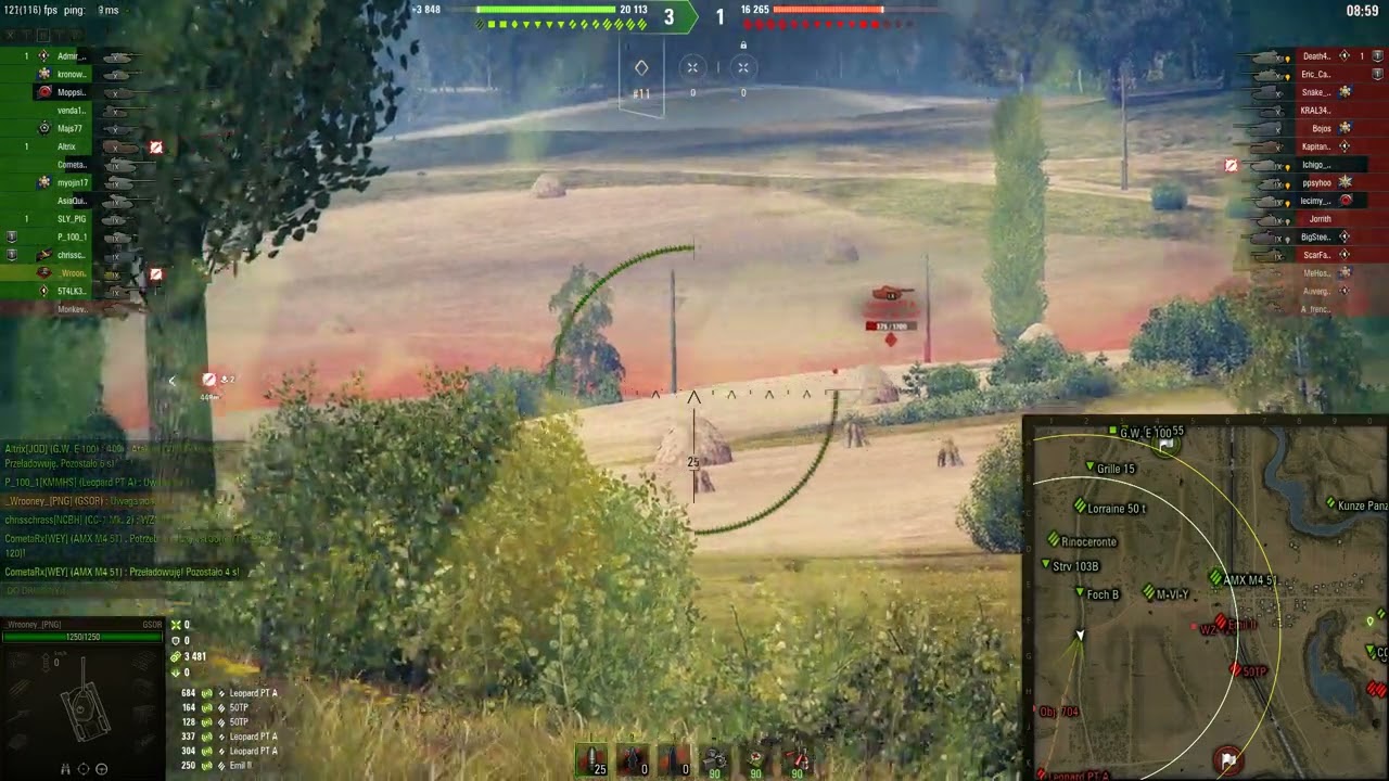 World of Tanks EU _Wrooney_ GSOR Tier IX Light 11k spot