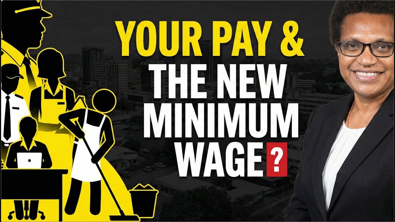 NEW MINIMUM WAGE in PNG: What It REALLY Means for Your Pay | Kessy Sawang Explains