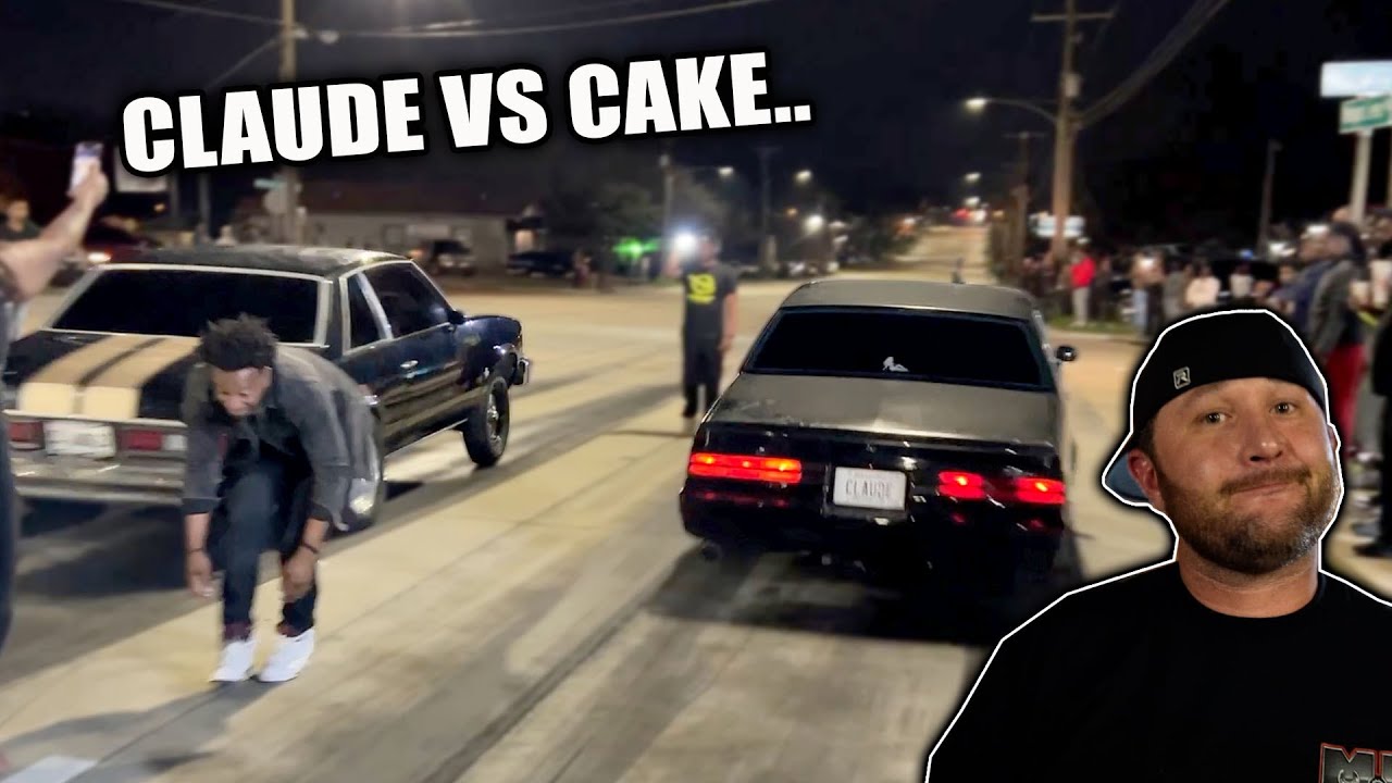 Grudge Racing on the STREET with Claude, Kye vs Cake - Regal vs Malibu