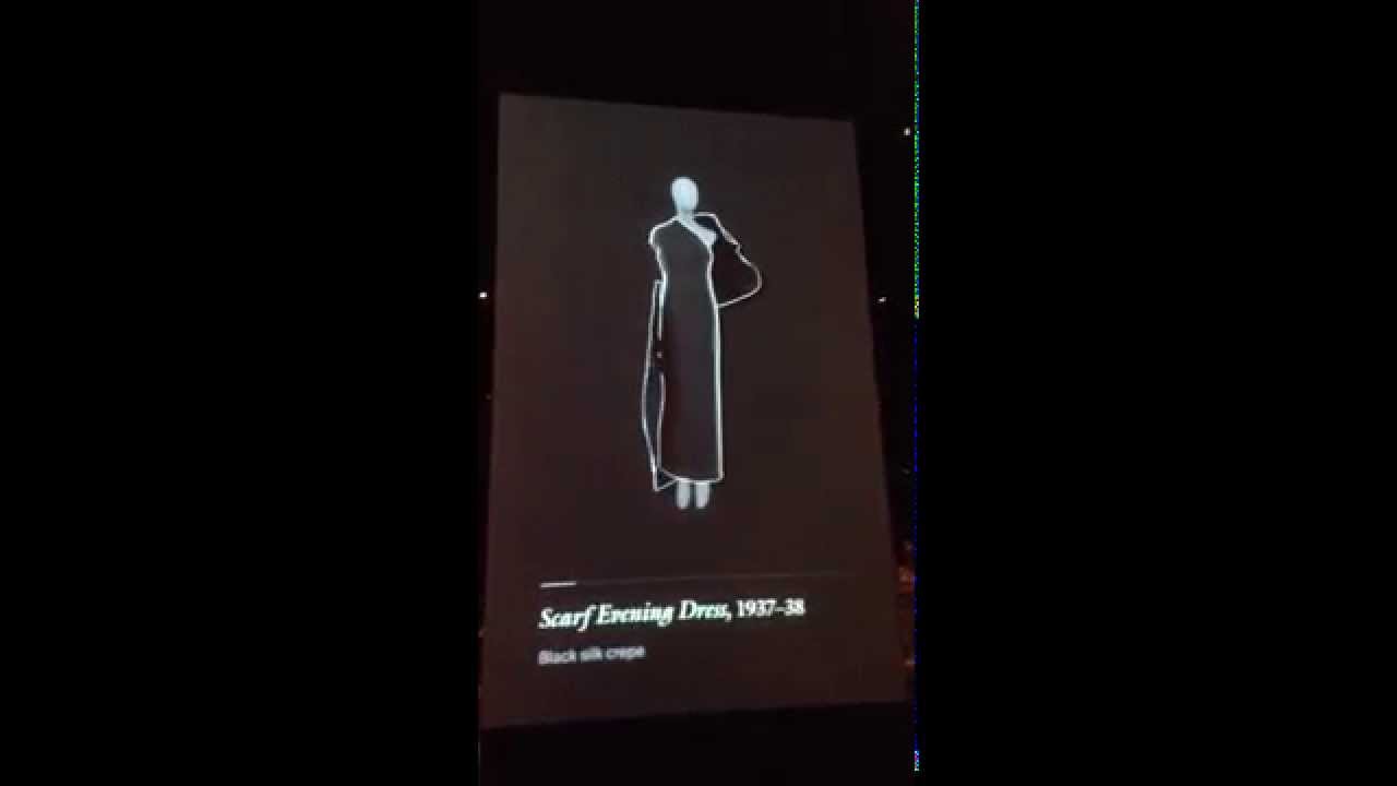 Charles James - Scarf Evening Dress