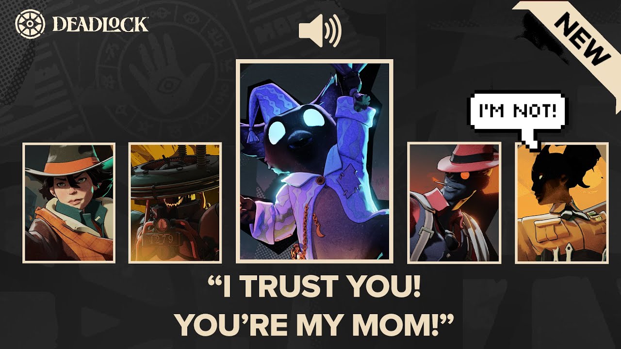 Новые взаимодействия REM с другими героями | DEADLOCK от Valve