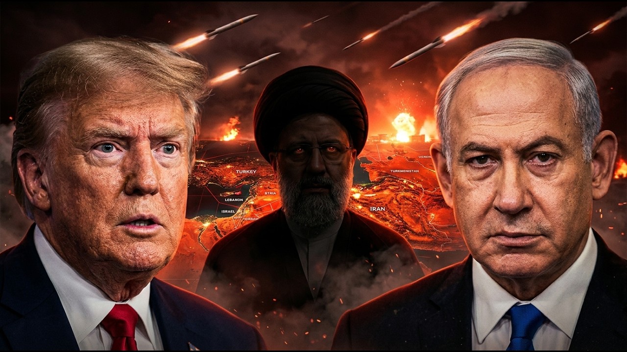 World War 3 Fears Rise 🚨 Trump, Netanyahu & Iran Face-Off | Middle East War Explained