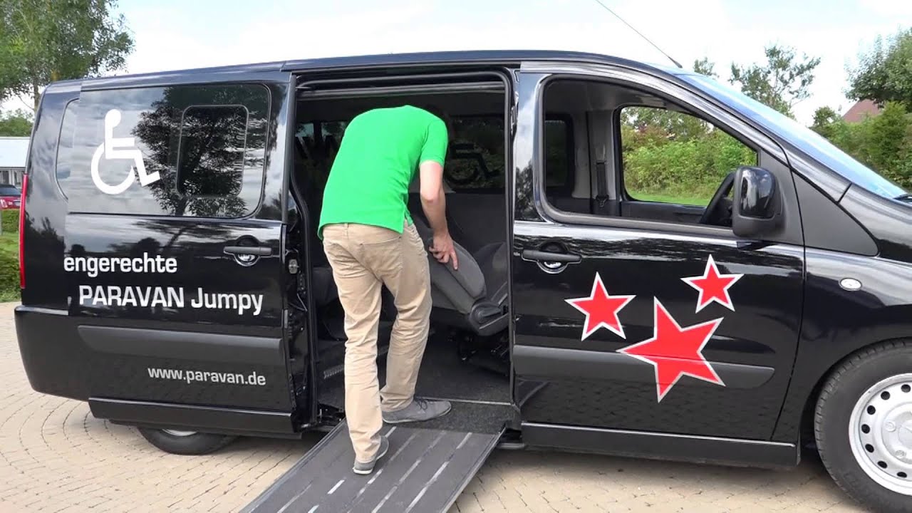 Der PARAVAN Citroen Jumpy - Fahrzeugumbau für Menschen mit Behinderung