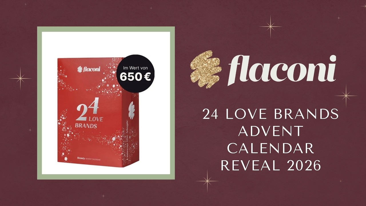 FLACONI 24 LOVE BRANDS ADVENT CALENDAR 2026