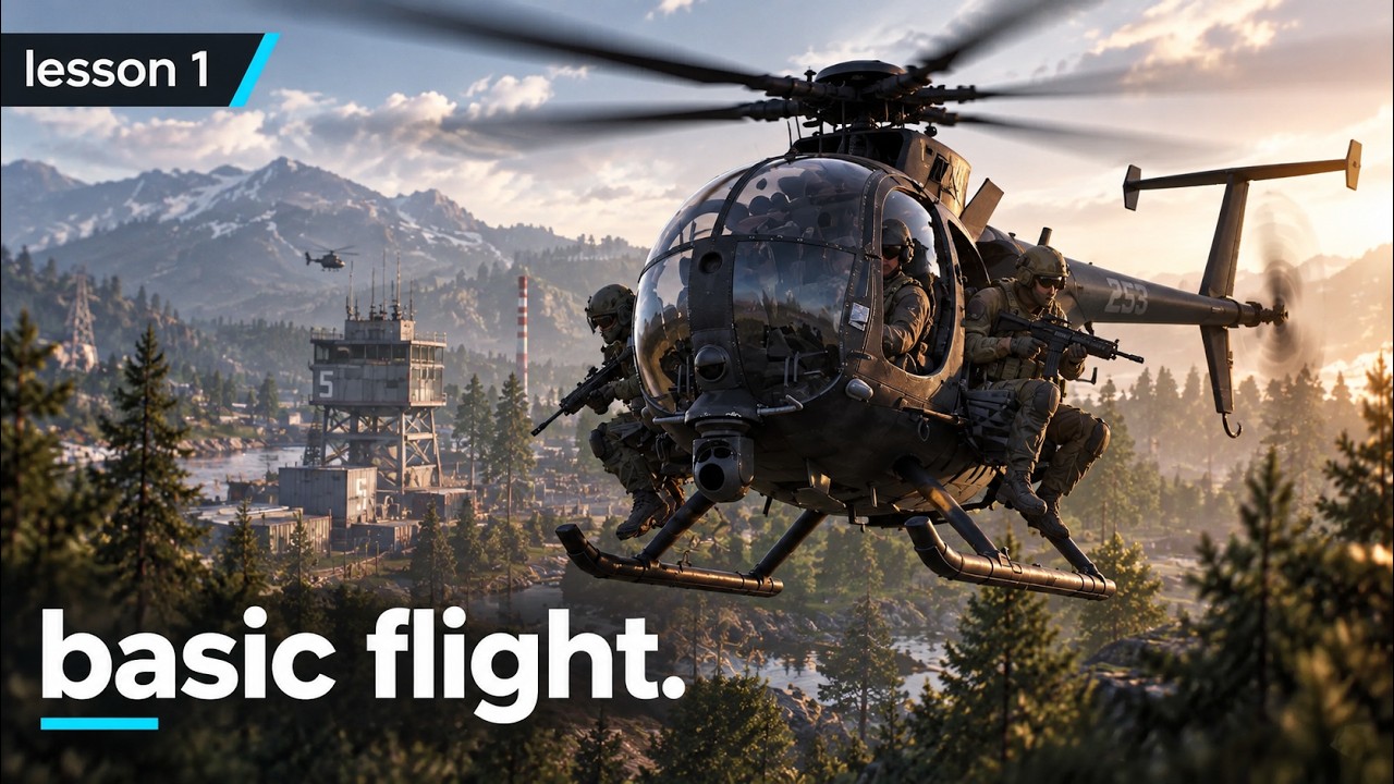 WARDOGS HOTAS Helicopter Guide | Basic Flight Training