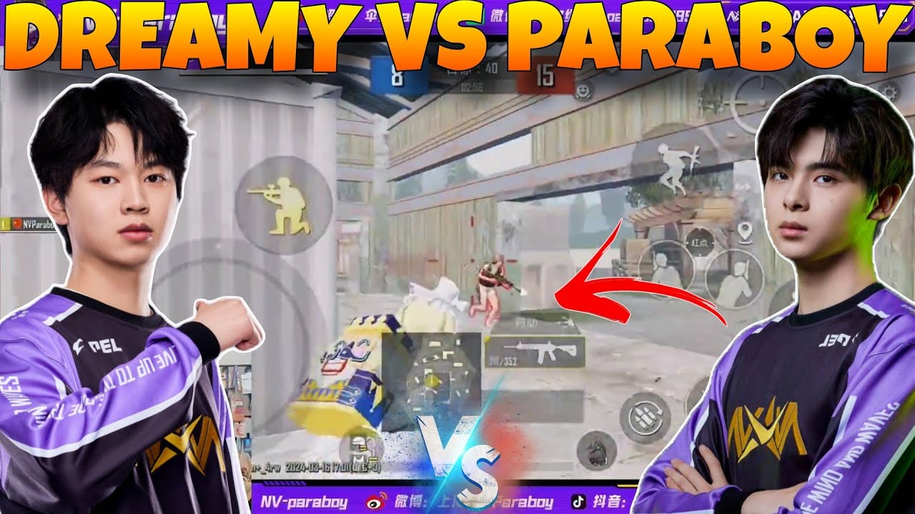 Nv Paraboy vs Nv DreamY 1v1 TDM In PUBG Mobile Global!!🔥🔥
