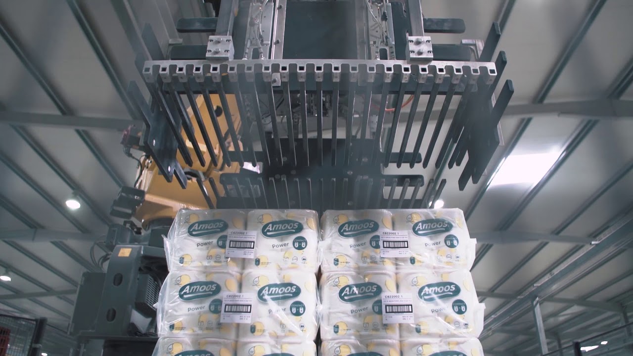 Tissue robotic palletizer in Navigator – Pentaline