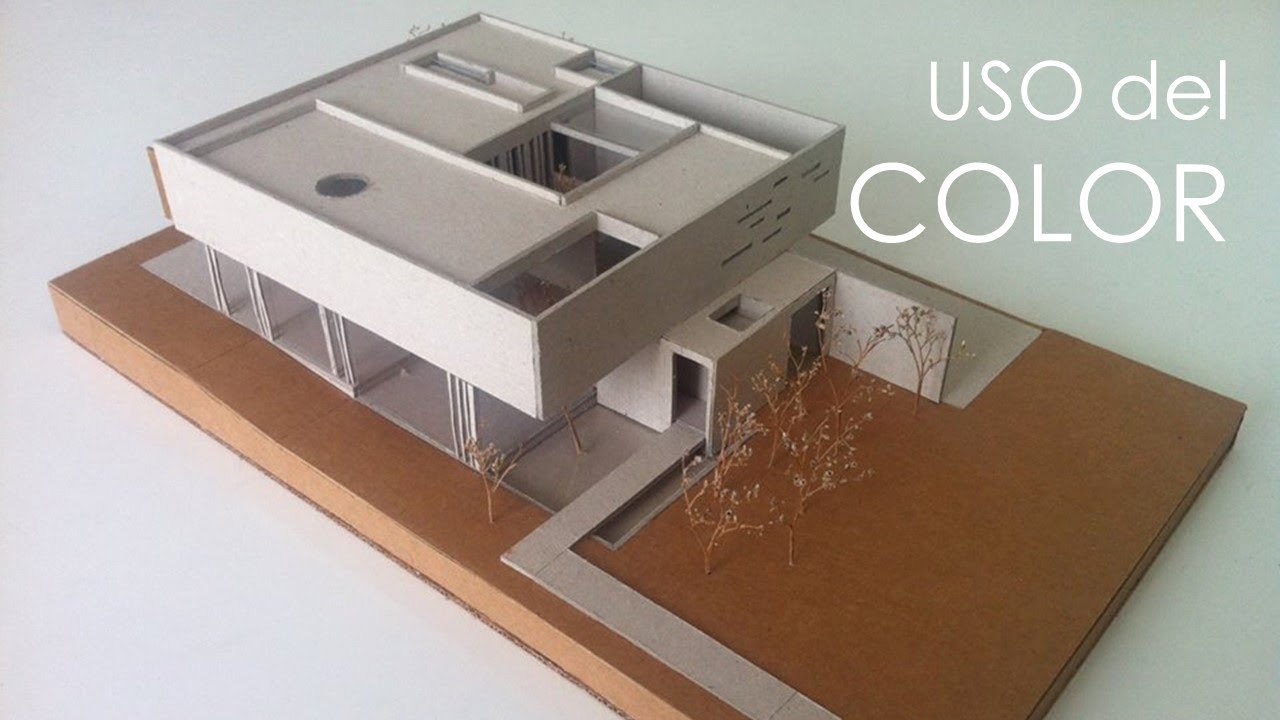USO del COLOR en una maqueta | VISUAL