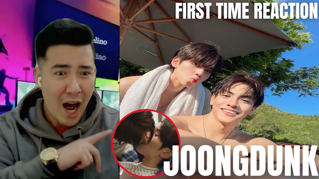 [FIRST TIME REACTION] JoongDunk | Joong Archen & Dunk Natachai | TikTok Compilation