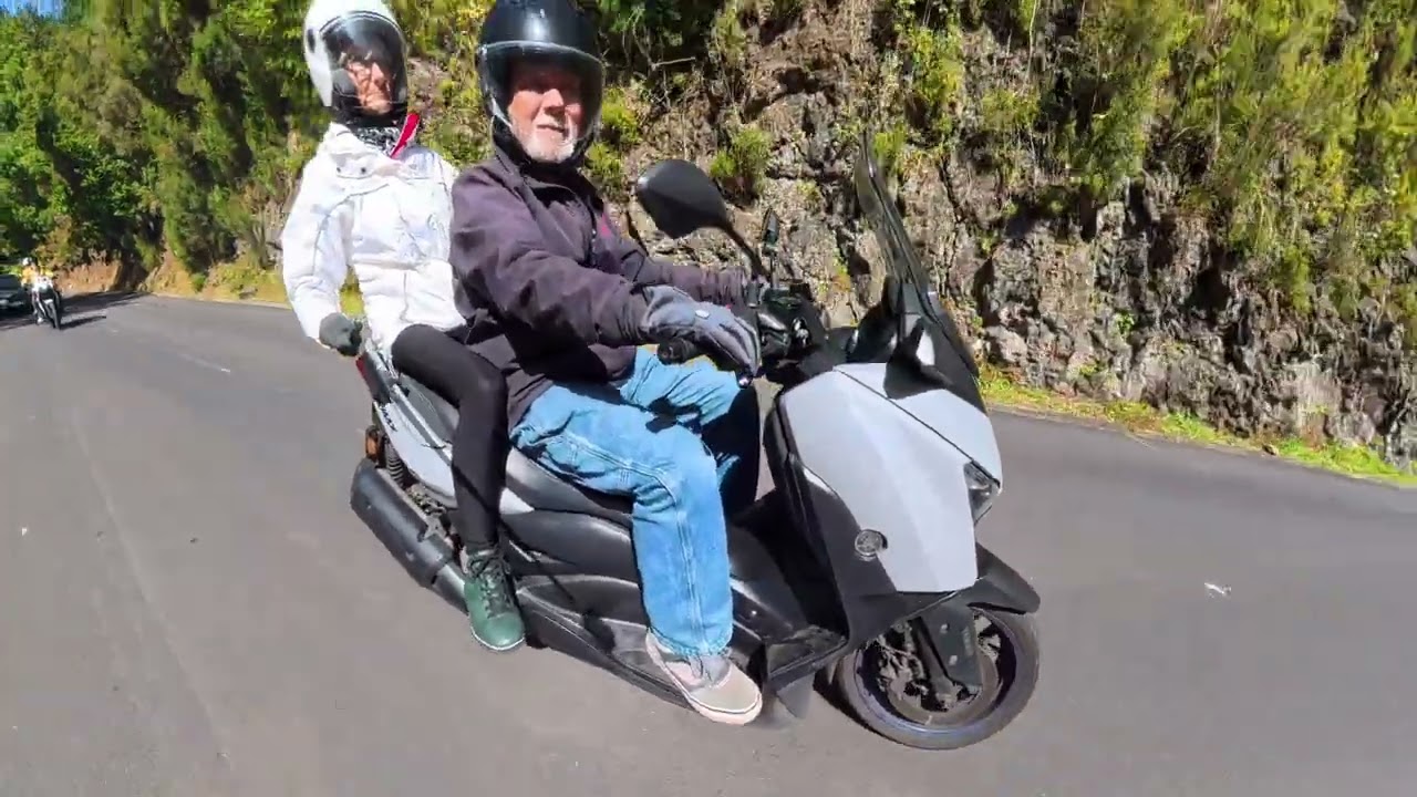Riding the twisty roads of Madeira
