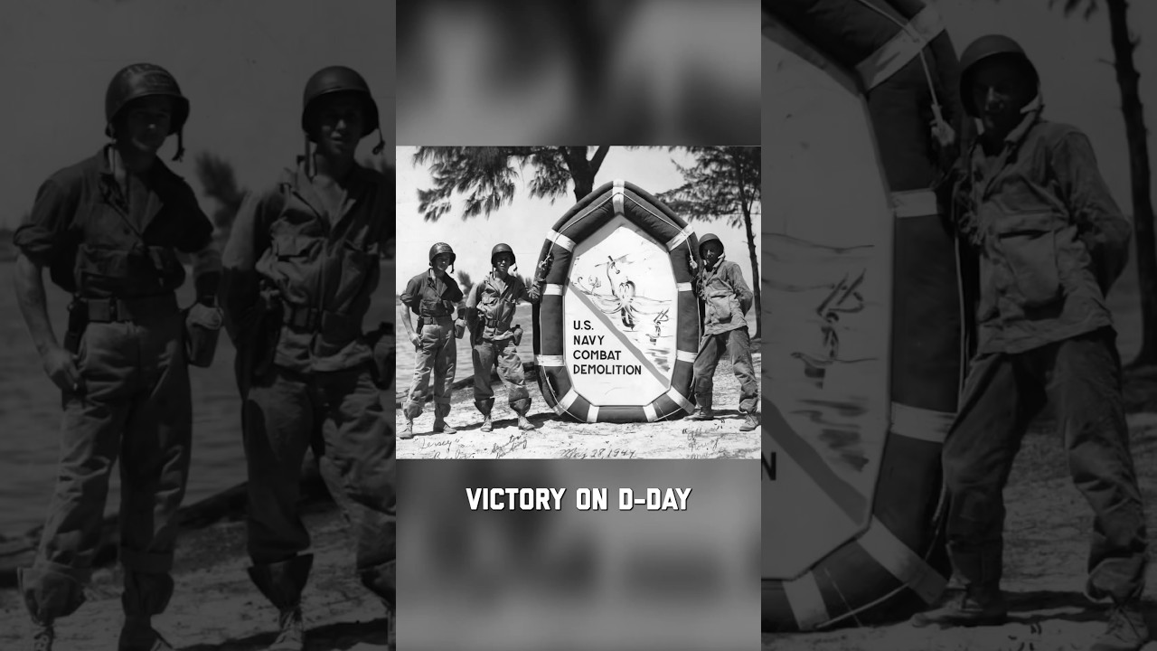 The #SeaCadets honor the brave Naval Combat Demolition Units who cleared the way to victory. #dday80