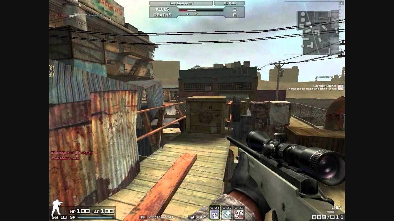 Combat Arms: 1v1 w/ iClutchMate- round 2 (HD)