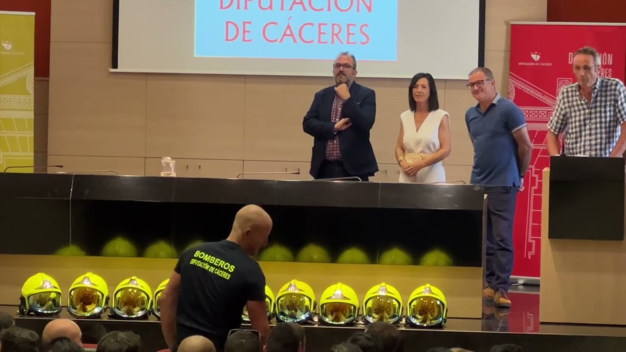 Toma de posesión de los nuevos 39 conductores bombero del SEPEI.