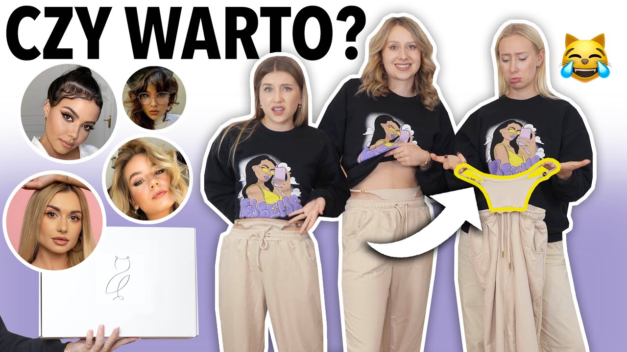 MIERZYMY UBRANIA INFLUENCEREK *LEXY, WERSOW, JULIA KOSTERA, ALEKSANDRA ŻURAW*