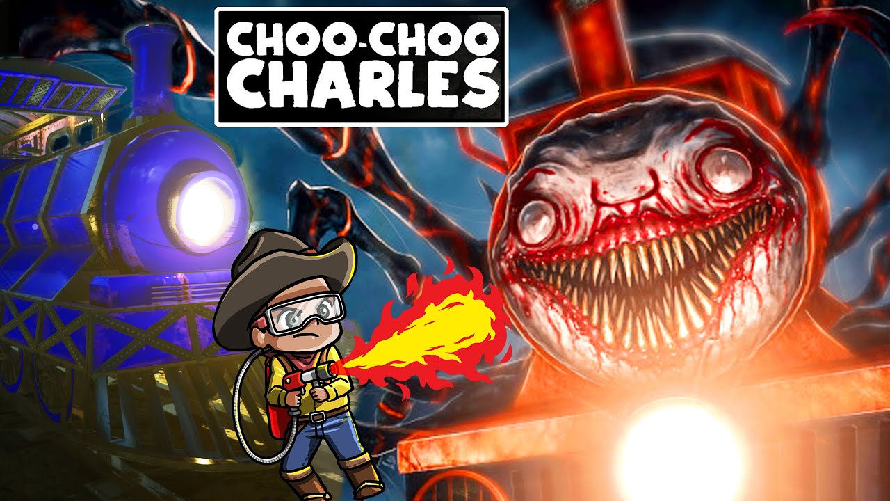 O TREM-ARANHA ME PERSEGUE!!! (Choo Choo Charles • Parte 3)