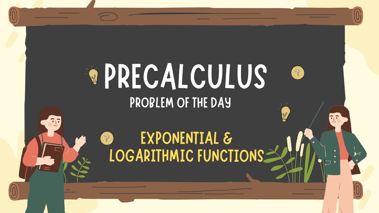 Exponential Functions: Real World Applications of Exponential Growth and Decay | Problem of the day