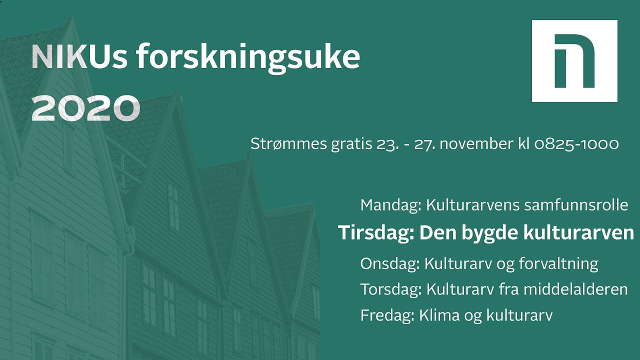 Anvendte malematerialer i bygninger i f&oslash;rste halvdel av 1900-tallet -