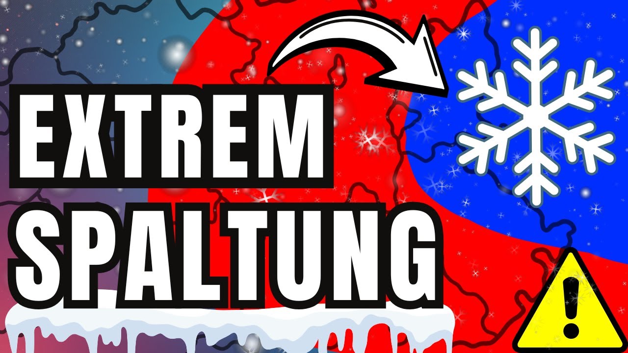+10&deg; WESTEN, -15&deg; OSTEN - Deutschland bricht wettertechnisch auseinander!