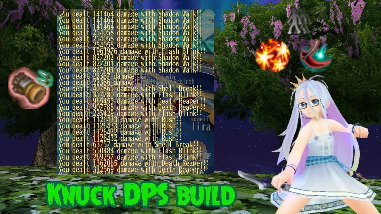 Playing Knuck DPS on Ex Anniv 10 & Build - Toram Online [1:05]