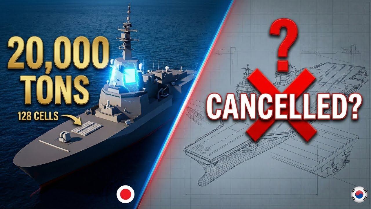 Japan's New 20,000t Super-Ship: Why ASEV Beat Korea's Carrier Dream
