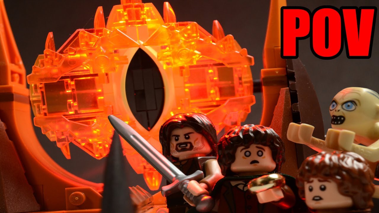 Lego Властелин колец с точки зрения Саурона | Lego Покадровая анимация