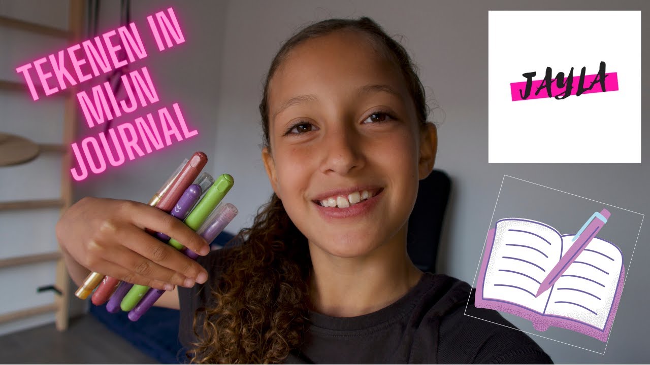 TEKENEN IN MIJN JOURNAL! - Journallen met Jayla
