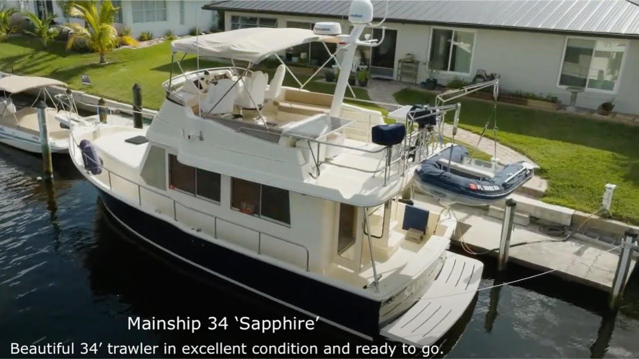 2006 Mainship 34, 'Sapphire'