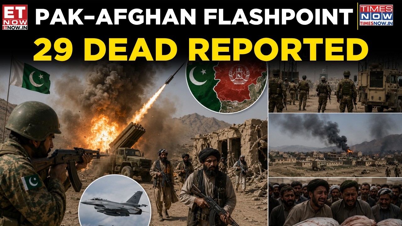 Pakistan Launches Brutal Retaliatory Strike In Afghanistan; 29 Killed In Major Border Escalation
