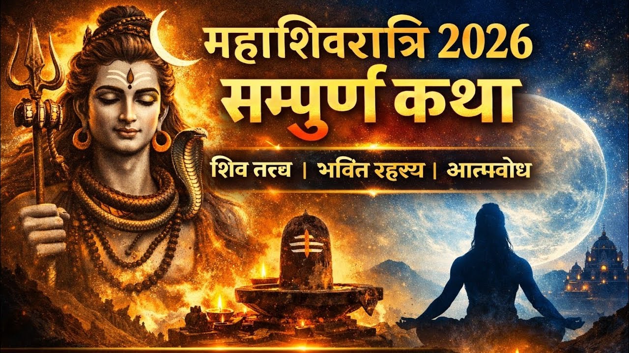 महाशिवरात्रि 2026 सम्पूर्ण कथा | शिव तत्त्व | भक्ति | व्रत विधि | शिव रहस्य | Mahashivratri Special