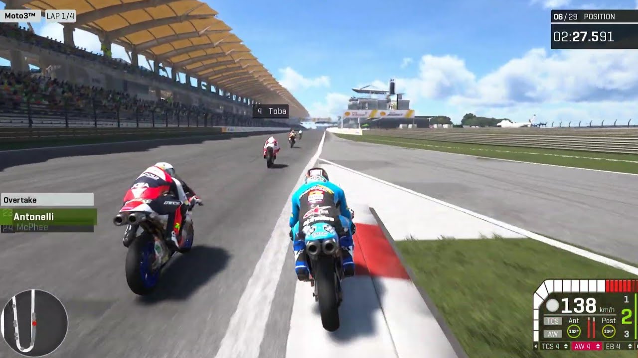 MotoGP Circuit SEPANG MALAYSIA | MOTOGP | Moto3 Class | MOTOGP 2019 GAME PLAY