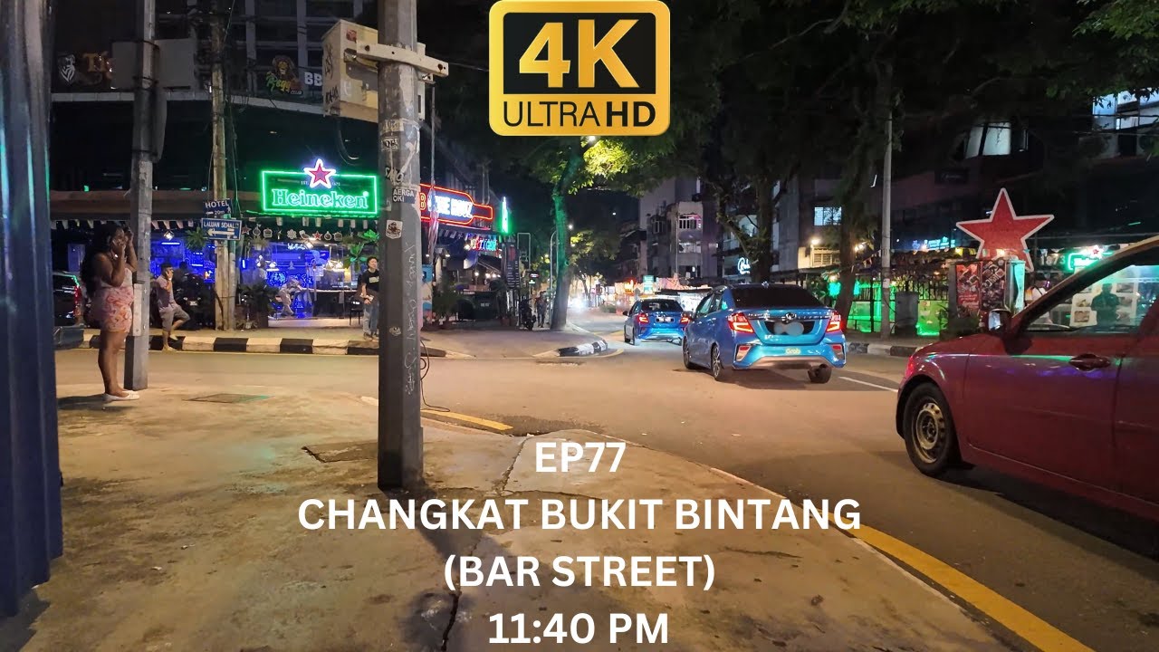 EP77 | The Night Scene of Bukit Bintang: A Different Side of KL | Kuala Lumpur | DJI Pocket 3