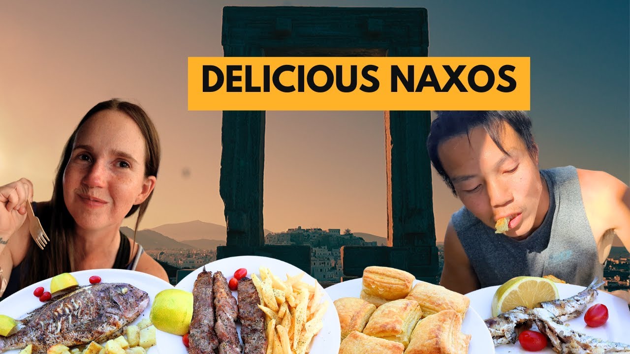 Exploring Naxos: Fresh Seafood, Hidden Villages & the BEST Greek Desserts! 🍦🐟