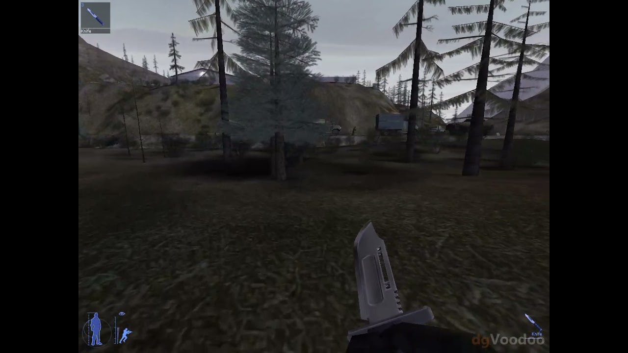 [No weapon used] IGI 2 Mission 5 (Ambush) | David Jones Rank