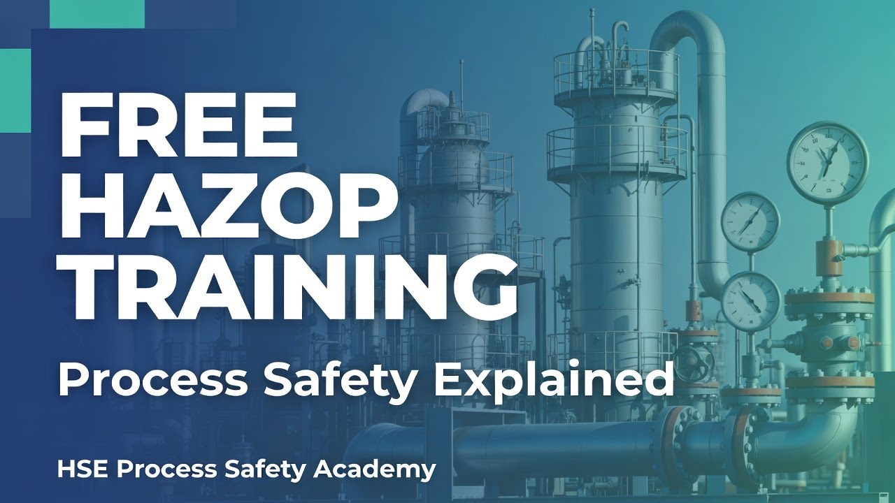 PSA01  Free One-day HAZOP Training Course , Trainer- Mr. Yashpal Singh