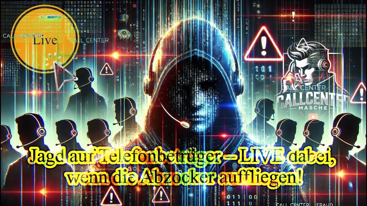 Jagd auf Telefonbetrüger: Live-Stream voller Spannung ! No 86