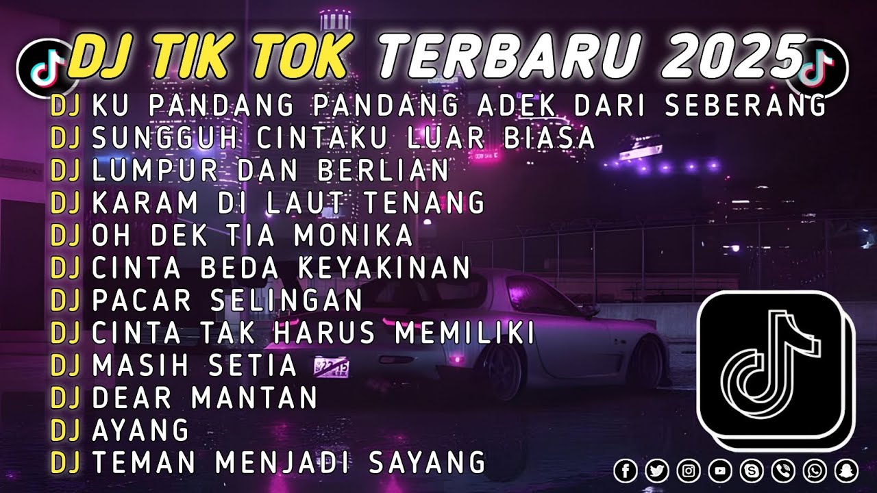 DJ TIKTOK TERBARU 2025 || DJ CINTA DARI SEBERANG 🎵 DJ SUNGGUH CINTAKU LUAR BIASA 🎵 FULL ALBUM❗❗