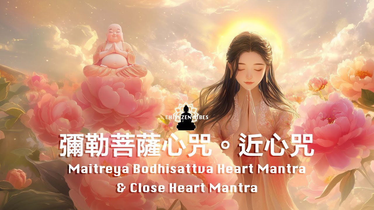 降伏愚痴無明 啟迪悲智雙運之道｜彌勒菩薩心咒。近心咒 Maitreya Bodhisattva Heart Mantra & Close Heart Mantra