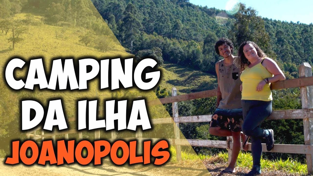 TOUR PELO CAMPING DA ILHA EM JOANÓPOLIS/SP | Tô de Folga