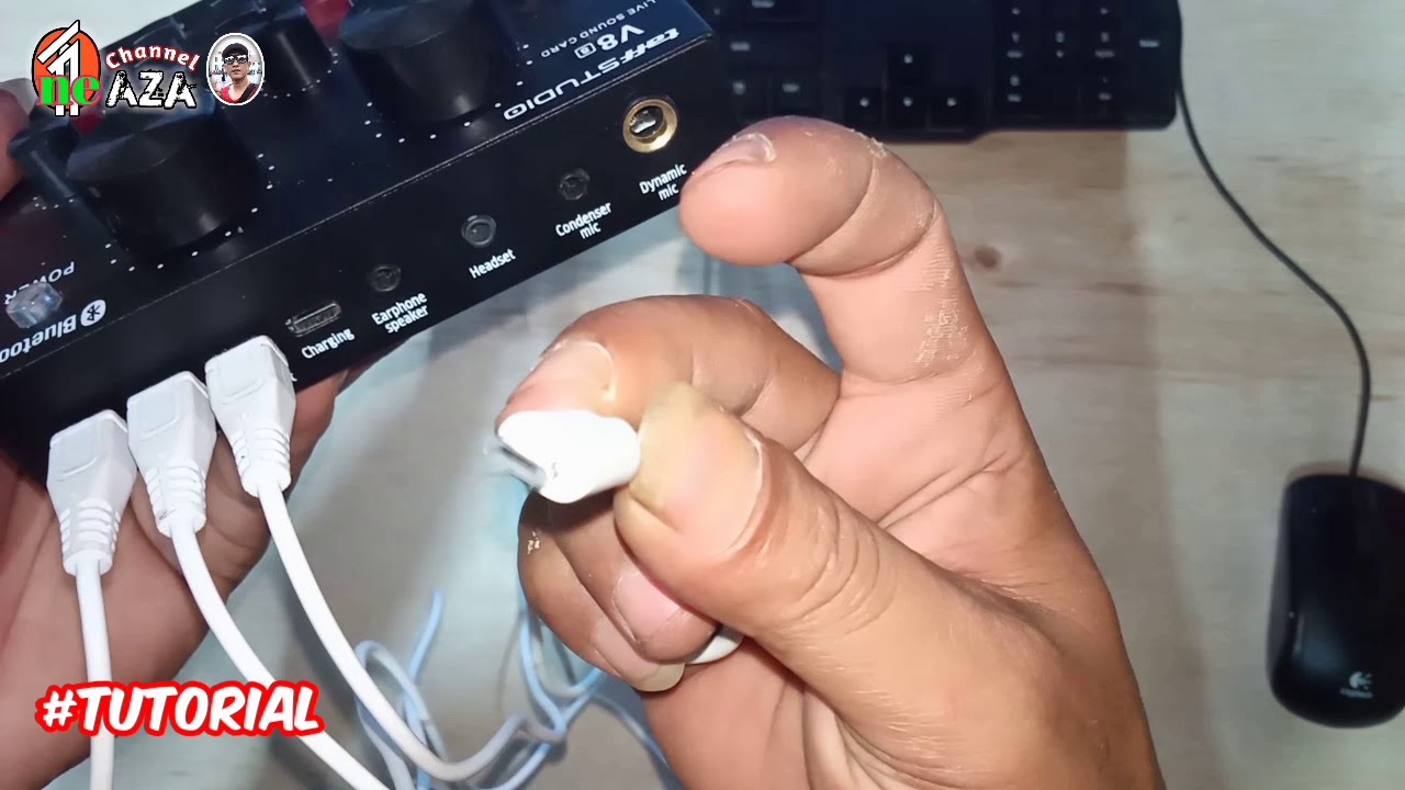 TUTORIAL | PEMASANGAN DAN HASIL SUARA | TaffSTUDIO V8S Bluetooth Audio USB External Sound Card