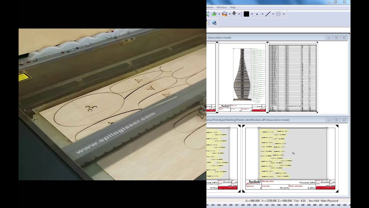 TopSolid'Wood lamp project