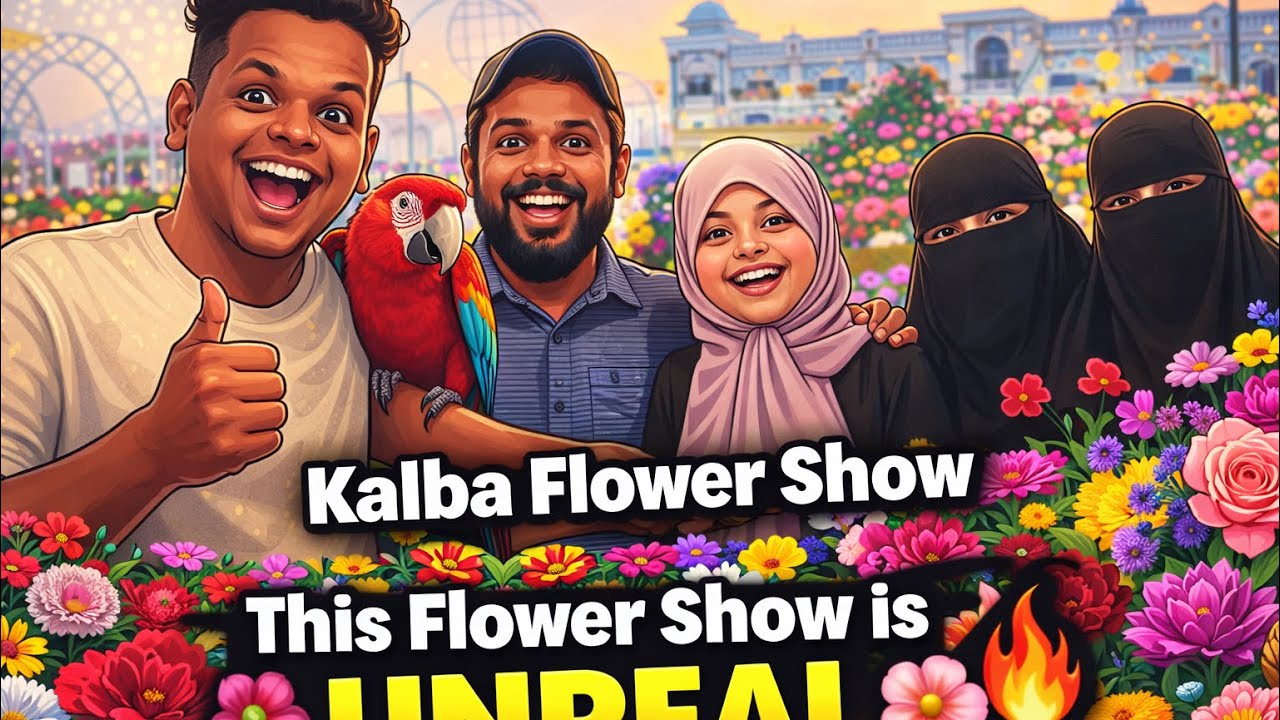 This Flower Show in Kalba is Next Level | ಇಷ್ಟು ಸುಂದರ ಹೂವುಗಳು ನೋಡಿದ್ದೀರಾ? 😍🌺