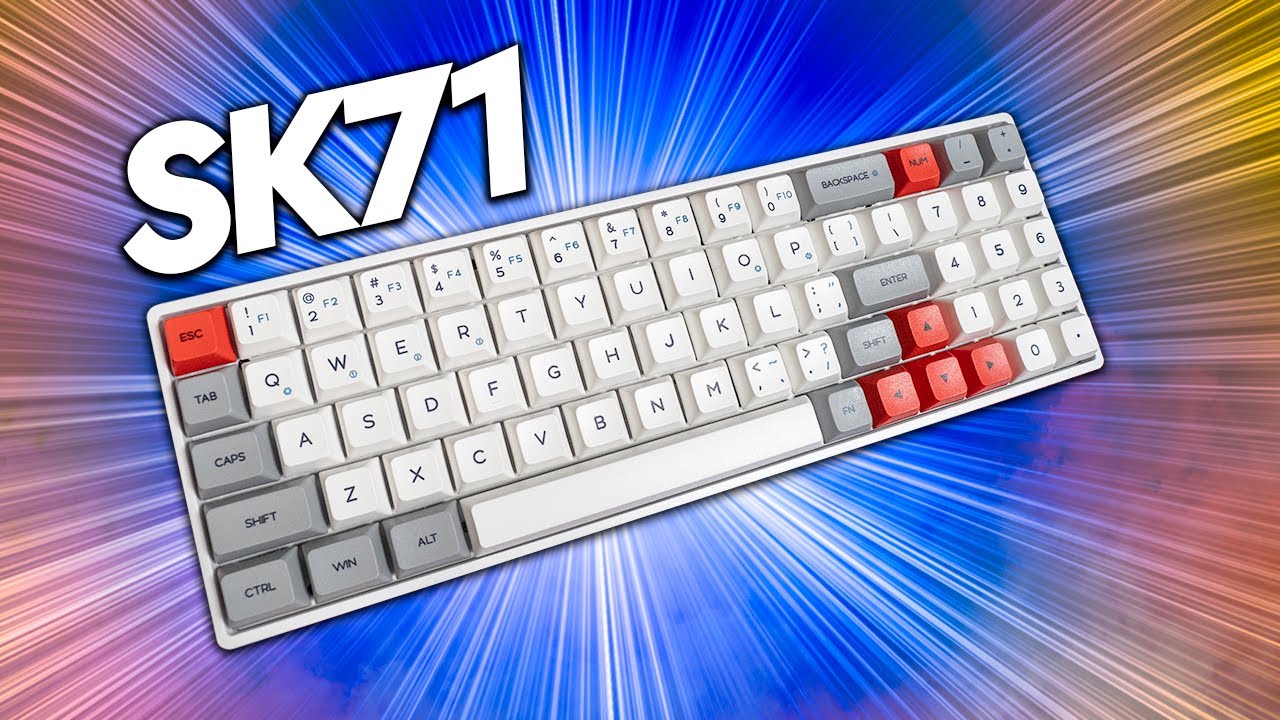 This Layout is AMAZING! Epomaker SK71 Mechanical Keyboard Review