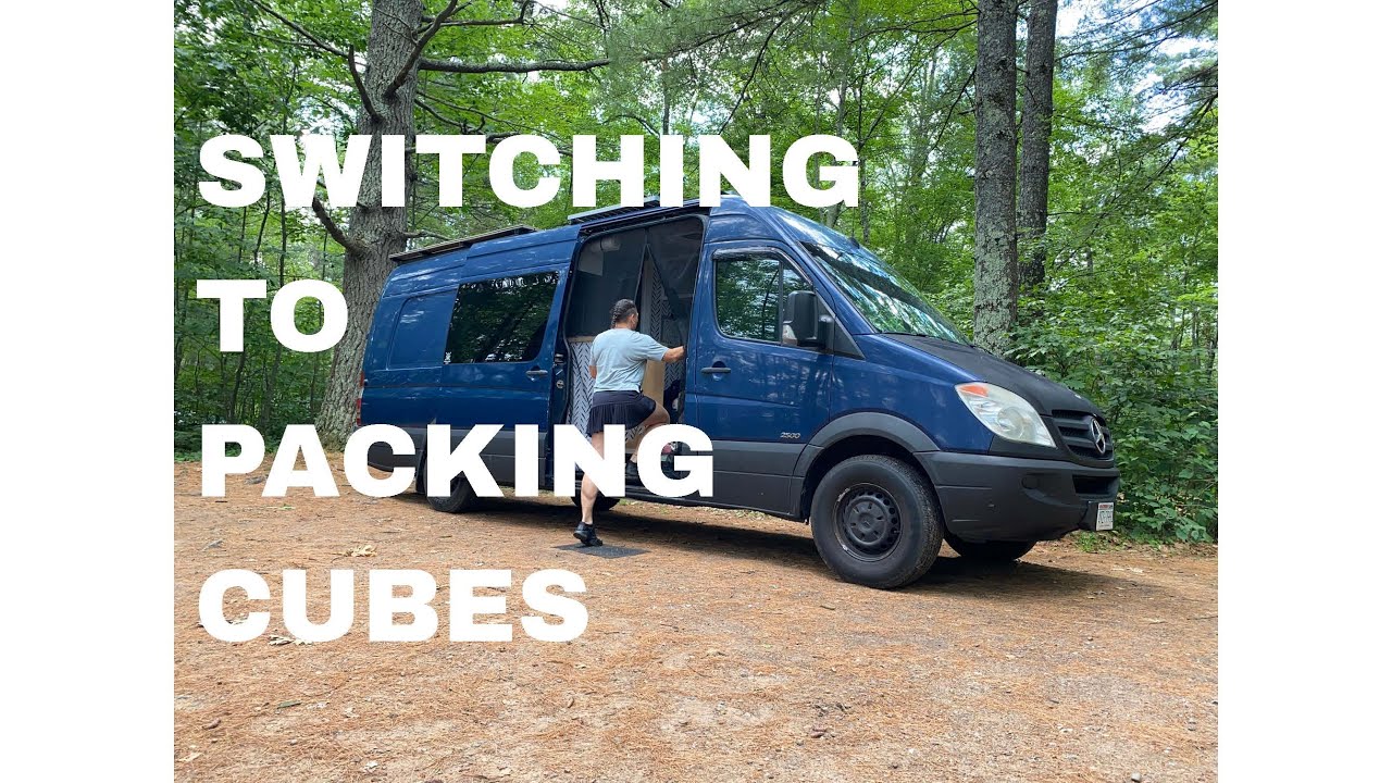 Upgrading My Van Storage: From Foldable Organizers to Packing Cubes