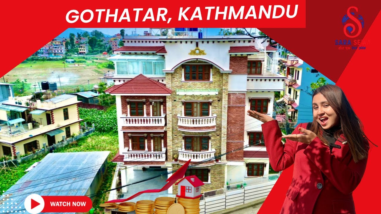 Brand New House For Sale at Gothatar, Kathmandu📍| SARA SEWA |