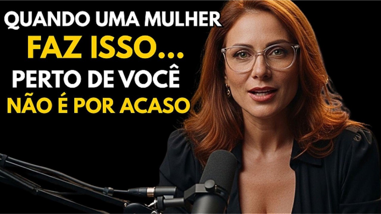 PSICOLOGIA DA ATRAÇÃO: Quando uma MULHER faz ISSO perto de você, NÃO é por acaso...