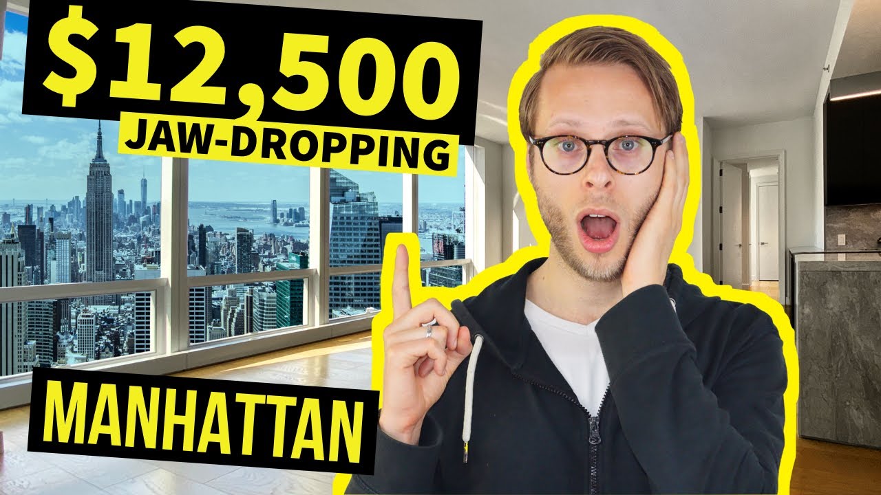 INSIDE a $12,500 Luxury NYC Apartment | HIGHEST Roof-Deck Ever!