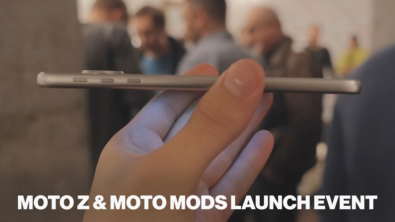 Lenovo Motorola Moto Z & Moto Mods Launch Event Recap