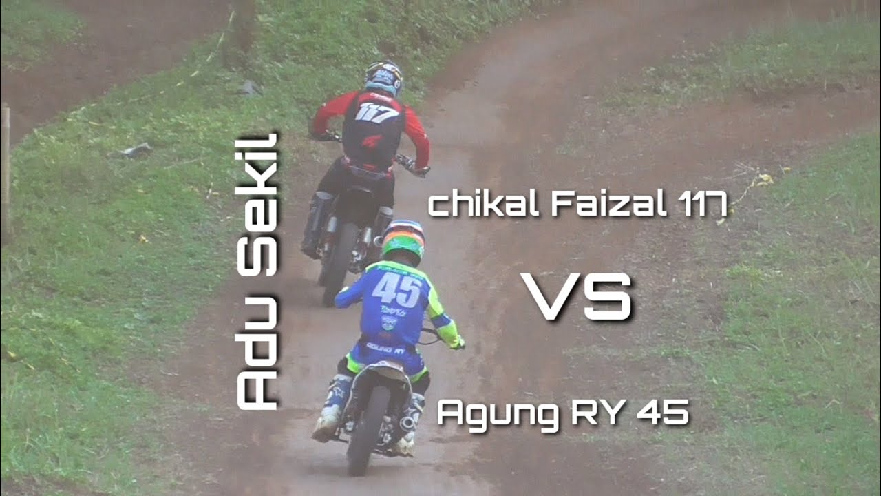 Pemula Agung Ry 45 vs Senior chikal faizal 117 saling temple latber grasstrack cijoho
