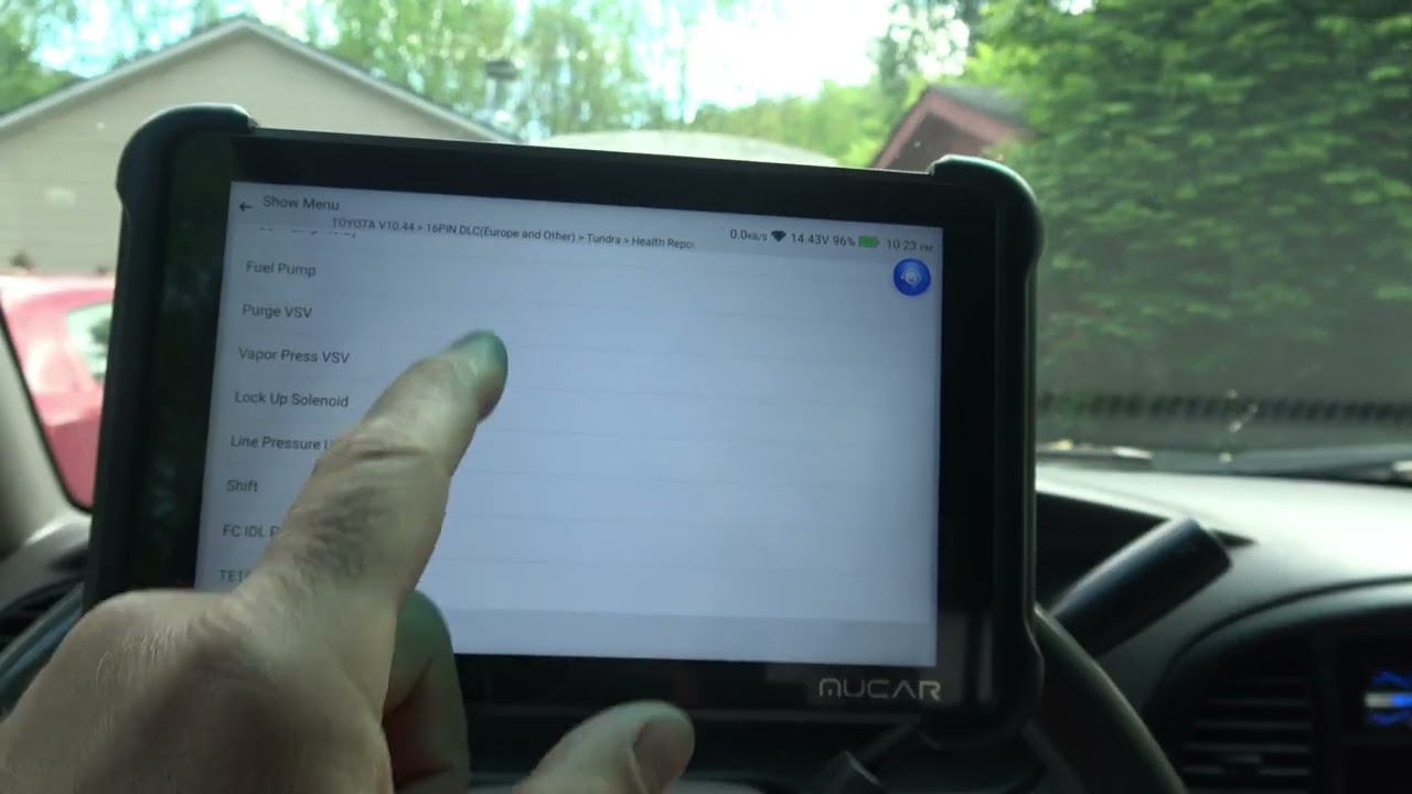 MUCAR 892BT A Mid-Level Scanner With The Pro Level Functions.